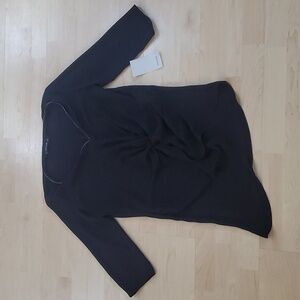 Zara Basic Black Tunic NWT